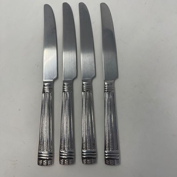 Ralph Lauren Vietnam Wainwright Stainless Steel Dinner Knife Set - Picture 1 of 4